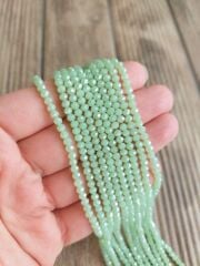 1 Dizi - 3 mm Kristal Cam Boncuk - 042