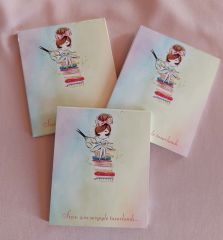 350 gram 1. Sınıf Kuşe Kağıt - 8 Cm * 9.5 Cm - Bijuteri Ürün Tanıtım Kartı - 051