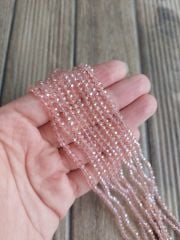 1 Dizi - 3 mm Kristal Cam Boncuk - 044