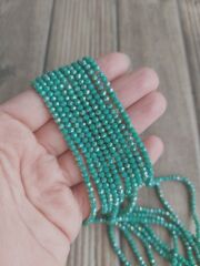 1 Dizi - 3 mm Kristal Cam Boncuk - 048