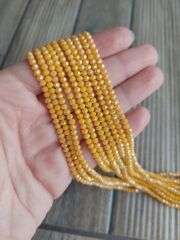 1 Dizi - 3 mm Kristal Cam Boncuk - 059