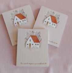 350 gram 1. Sınıf Kuşe Kağıt - 8 Cm * 9.5 Cm - Bijuteri Ürün Tanıtım Kartı - 069