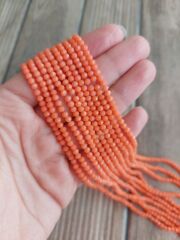 1 Dizi - 3 mm Kristal Cam Boncuk - 067