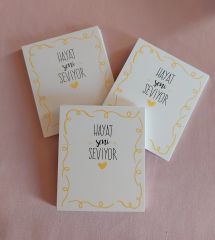 350 gram 1. Sınıf Kuşe Kağıt - 8 Cm * 9.5 Cm - Bijuteri Ürün Tanıtım Kartı - 078