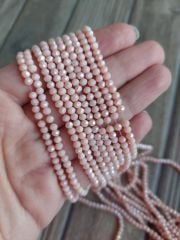 1 Dizi - 3 mm Kristal Cam Boncuk - 074