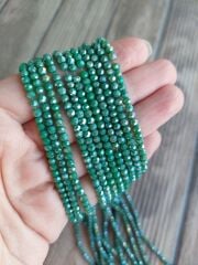 1 Dizi - 3 mm Kristal Cam Boncuk - 075