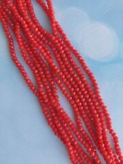 1 Dizi - 4 mm Kristal Cam Boncuk - 012