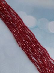 1 Dizi - 4 mm Kristal Cam Boncuk - 015