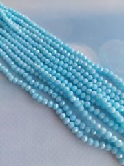 1 Dizi - 4 mm Kristal Cam Boncuk - 018