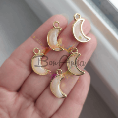 1,5 cm Tek Kulplu Sedef Ay Ara Aparat