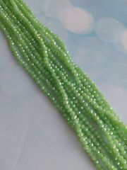 1 Dizi - 4 mm Kristal Cam Boncuk - 021