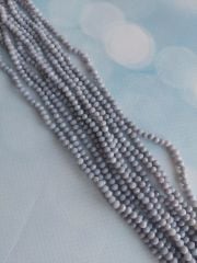 1 Dizi - 4 mm Kristal Cam Boncuk - 022