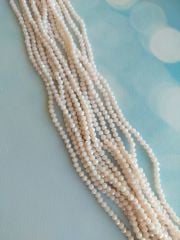 1 Dizi - 4 mm Kristal Cam Boncuk - 025