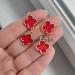 1,3 cm Tek Kulplu Tek Yönlü Kırmızı Yonca Ara Aparat