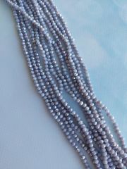 1 Dizi - 4 mm Kristal Cam Boncuk - 031