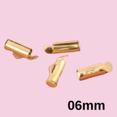 (1 çift - 2 adet) Altın Renk 0,6 mm Çelik Korniş Kapama