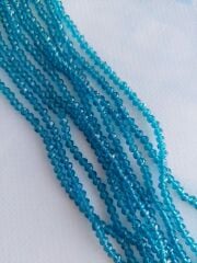 1 Dizi - 4 mm Kristal Cam Boncuk - 039