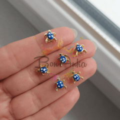 0,5 cm Lacivert Mineli Kaplumbağa Ara Aparat