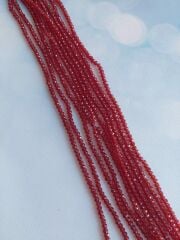 1 Dizi - 4 mm Kristal Cam Boncuk - 048