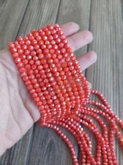 1 Dizi - 6 mm Kristal Cam Boncuk - 016