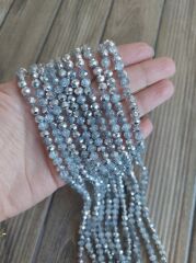 1 Dizi - 6 mm Kristal Cam Boncuk - 017