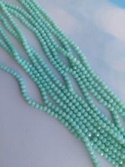 1 Dizi - 4 mm Kristal Cam Boncuk - 050