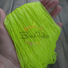 Preciosa 11/0 Dizi Kum Boncuk 08786 Kristal Neon Sarı