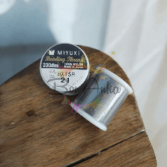 Miyuki Boncuk İpliği 21 Antrasit Renk 50 metre