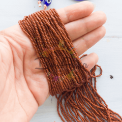 Preciosa 11/0 Dizi Kum Boncuk 13600 Kahverengi