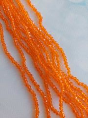 1 Dizi - 4 mm Kristal Cam Boncuk - 054