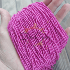 Preciosa 11/0 Dizi Kum Boncuk 16A26 Yoğun Pembe