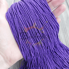 Preciosa 11/0 Dizi Kum Boncuk 16A28 Yoğun Mor