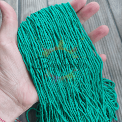 Preciosa 11/0 Dizi Kum Boncuk 16A58 Yoğun Yeşil