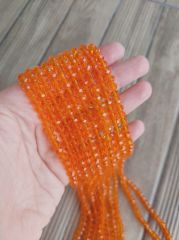 1 Dizi - 6 mm Kristal Cam Boncuk - 022