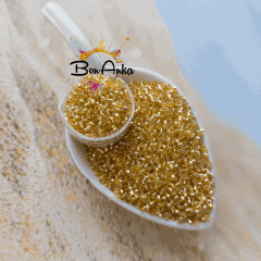 Miyuki Delica 11/0 DB0042 (016) Gümüş Kap. Altın Boncuk 5 g