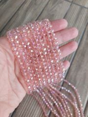 1 Dizi - 6 mm Kristal Cam Boncuk - 024