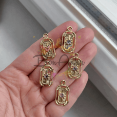 2,2 cm Tek Kulplu Tek Yönlü Taşlı Tarot Kaplama Ara Aparat