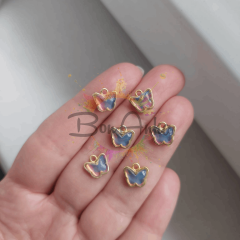 1 cm Tek Kulplu Tek Yönlü Renkli Kelebek Kaplama Ara Aparat