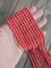 1 Dizi - 6 mm Kristal Cam Boncuk - 040