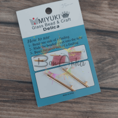 (1 Çift-2 adet) Altın Renk 35 mm Orjinal Miyuki Korniş Kapama