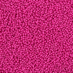 (16A26 Mat - Opak Yoğun Pembe) 5 gram Kum Boncuk