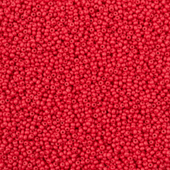 (16A98 - Opak Yoğun Kırmızı) 5 gram Kum Boncuk