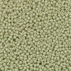 (03154 - Opak Açık Zeytin Yeşil) 5 gram Kum Boncuk