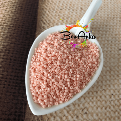 5 g No:028 Miyuki Delica 11/0 Boncuk DB0206 Opak Somon Pembe