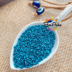 5 g No:416 Miyuki Delica 11/0 DB2514 Galvaniz Kap. Mavi