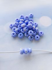 Mor - Pandora 3 Göz Boncuk - 007