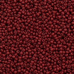 Preciosa 11/0 Gram Kum Boncuk 93300 Opak Mercan Kırmızı 5 gr