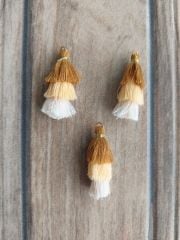 (1 adet) 3 cm 3 Katlı Püskül - 018