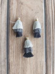 (1 adet) 3 cm 3 Katlı Püskül - 019