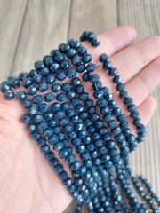 1 Dizi - 6 mm Kristal Cam Boncuk - 044